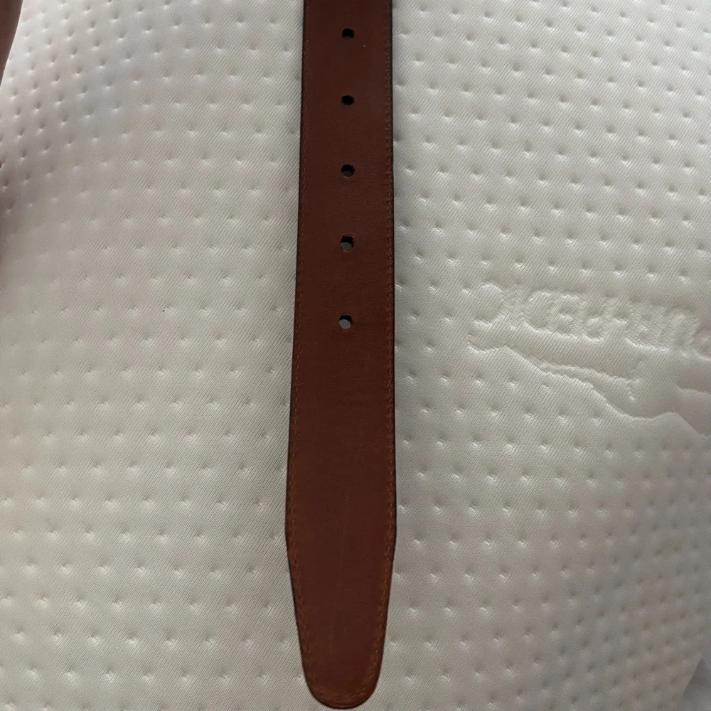 Coach polished brown